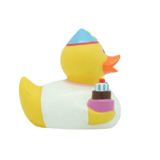 happy birthday girl rubber duck