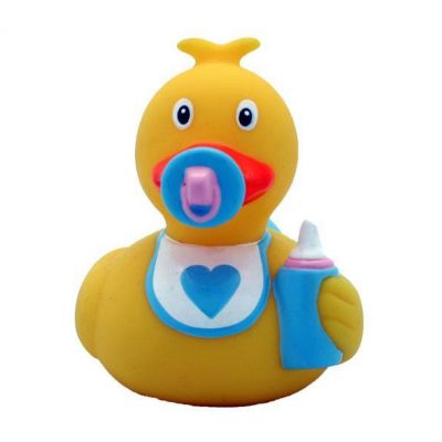baby boy rubber duck