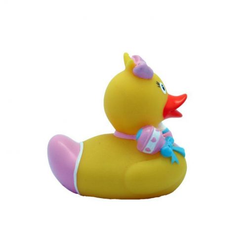baby girl rubber duck