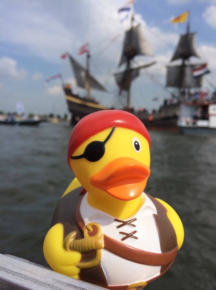 Pirate Rubber Duck Amsterdam Duck Store