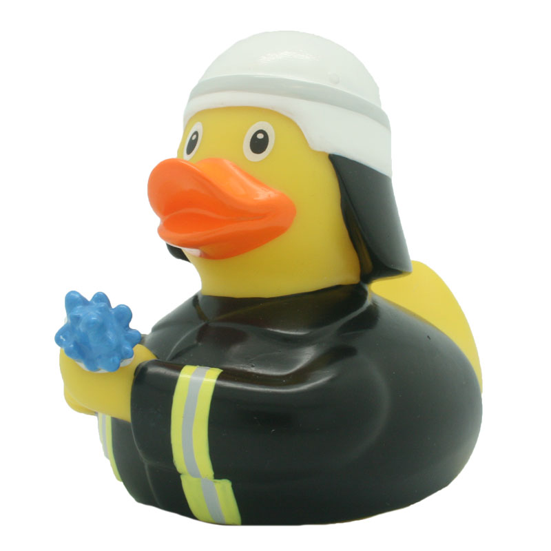 firefighter rubber duck