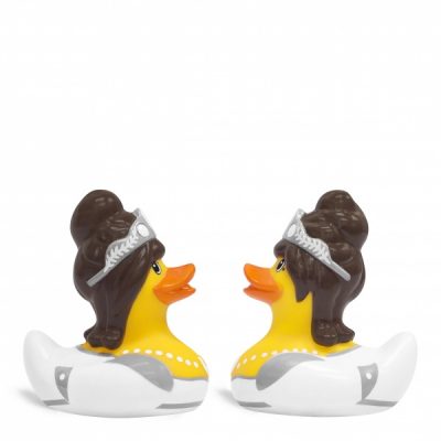 bride and groom rubber ducks