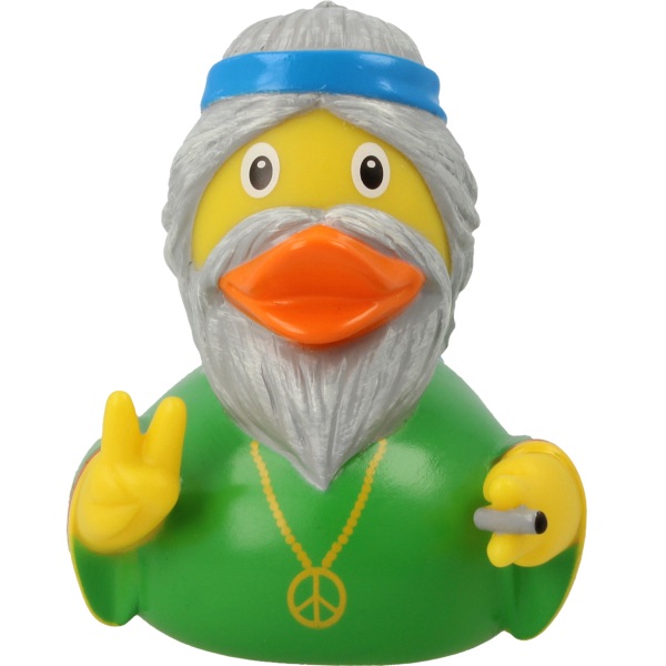 hippie rubber ducks