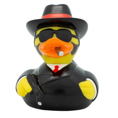 scary rubber duck