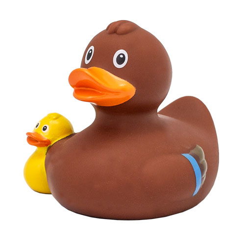 mother rubber duck