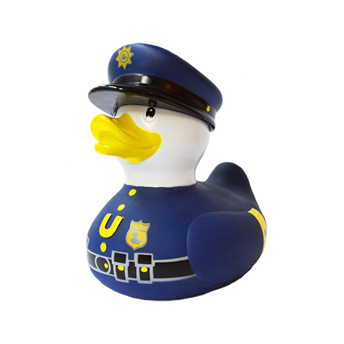 police rubber duck